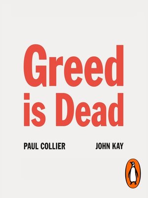 cover image of Greed Is Dead
